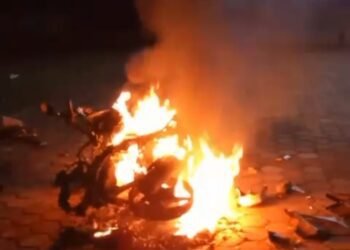 Dua Pelajar di Pasaman Barat Dianiaya Geng Motor, Sepeda Motor Dibakar
