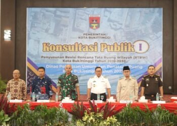 Pemko Bukittinggi Gelar Konsultasi Publik, Bahas Penyesuaian Tata Ruang Sesuai Regulasi Baru