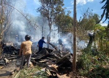 2 Rumah Kayu Hangus di Solok, 1 Rumah Permanen Ikut Terbakar