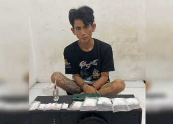 Polisi Sita 250 Gram Sabu-Sabu di Rumah Pengedar di Padang