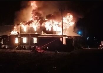 Satu Ruko di Pasaman Habis Terbakar