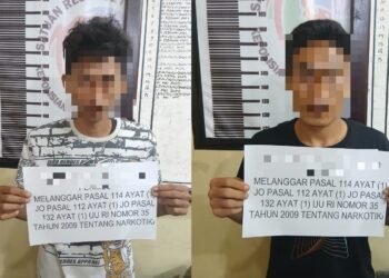 2 Terduga Pengedar Sabu-Sabu Ditangkap di Dharmasraya, 1 Orang Baru Keluar Lapas
