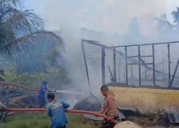 Rumah Anggota DPRD Mentawai Terbakar, Seluruh Isi Bangunan Ludes