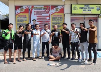 Seorang Pengedar di Sijunjung Ditangkap Saat Akan Jual Sabu-Sabu di Pinggir Jalan