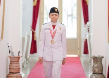 Raidzaky Rafifaldrie, Siswa SMAN 1 Padang, Kembali Bertugas Jadi Paskibraka Nasional