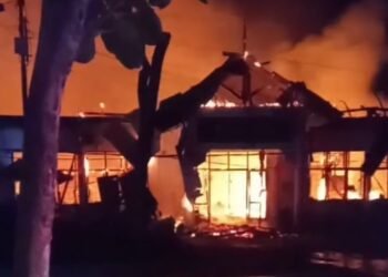 Kantor Dinas Pertanian Tanah Datar Terbakar, Kerugian Capai Rp2 Miliar