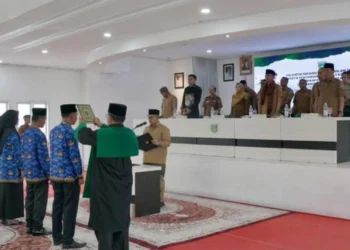 Wali Kota Padang Panjang Lantik 61 PPPK, Tekankan Nilai ASN BerAKHLAK