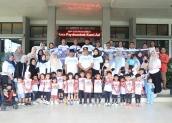 29 Atlet Cilik Siap Harumkan Nama Kota Payakumbuh di Kejuaraan Pushbike Tingkat Nasional