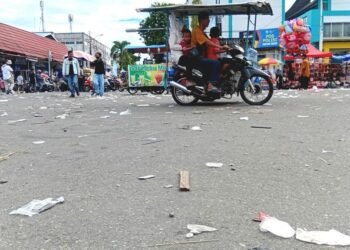 Sampah Berserakan di Puncak Festival Tabuik, Ini Tindakan Pemko Pariaman