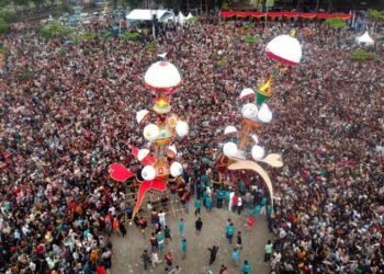 Hunian Hotel di Pariaman Tembus 95 Persen di Puncak Pesona Hoyak Tabuik Piaman 2025