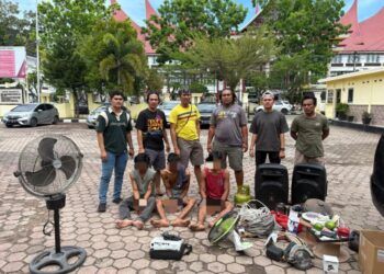Masuk Lewat Lubang Angin, Komplotan Ini Gasak Barang dari Kampus hingga Puskesmas