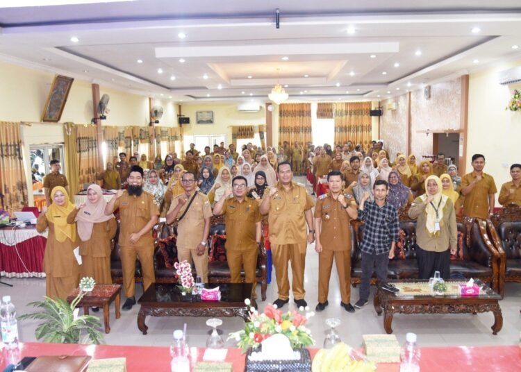 Dinas Pemberdayaan Masyarakat dan Desa (DPMDes) Kota Pariaman menggelar Bimbingan Teknis (Bimtek) Penguatan Perencanaan Pembangunan Desa, Selasa (22/7/2025).