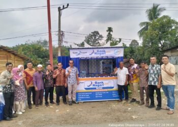 Pertama di Dharmasraya, Bank Nagari Resmikan Agen Nagari Link “Bewe”