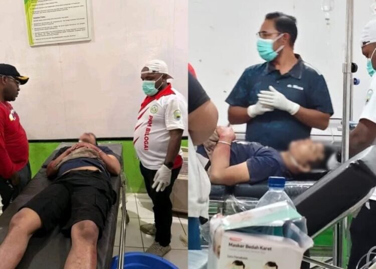 Jenazah korban di Puskesmas di Intan Jaya. IST