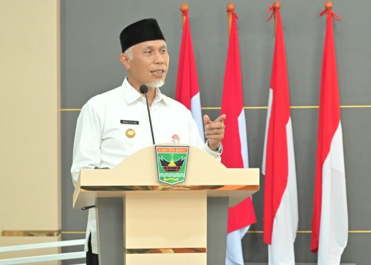 Gubernur Sumbar, Mahyeldi Ansharullah. Foto Adpsb