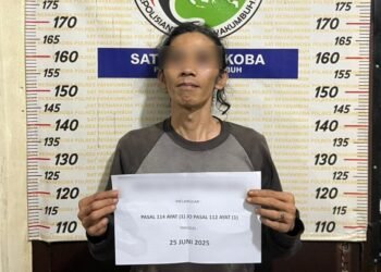 Petani di Payakumbuh Jadi Pengedar Sabu-Sabu, Tergiur Untung Besar