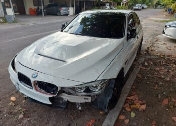 Pulang Nongkrong Dini Hari, Mahasiswa Pengemudi BMW Tabrak Pemulung di Payakumbuh, Korban Kritis