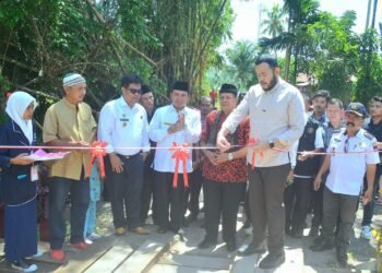 Rusak Enam Bulan, Jembatan di Pasa Lalang Selesai Dibangun, Diresmikan Wali Kota Padang