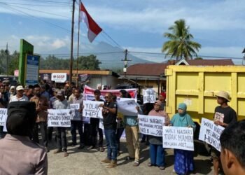 Masyarakat Sungai Kamuyang Limapuluh Kota Minta Wali Nagari Lengser