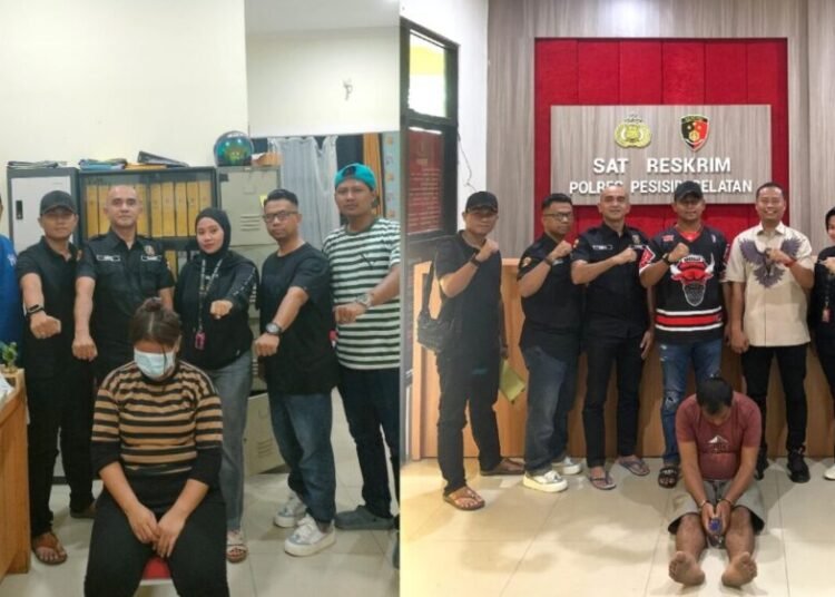 Satuan Resrkim Polres Pesisir Selatan menangkap dua pelaku poliandri. Foto: Polres Pesisir Selatan