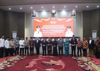 Ketua DPRD Hadiri Pelantikan Pj Sekda Dharmasraya, Soroti Penguatan Kinerja Pemerintahan