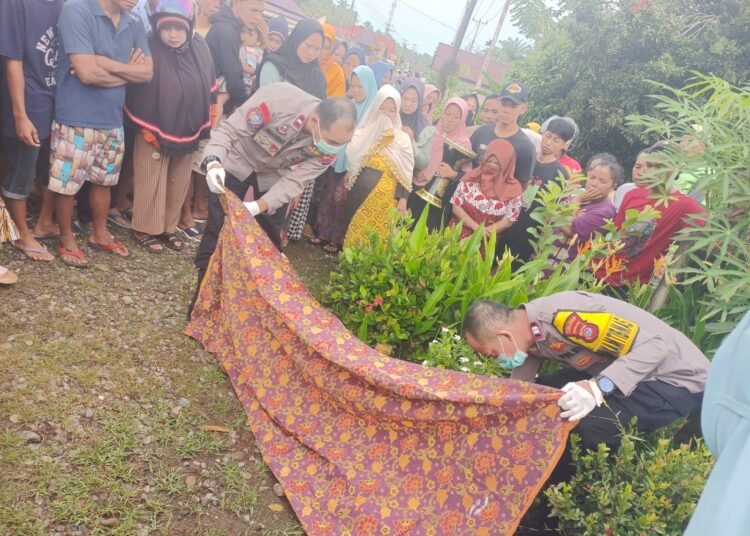 Penemuan mayat di Kayu Sebatang, Labuhan Balai Selasa, pada Kamis (31/7/2025).
