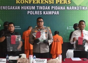 Diduga Hendak Edarkan 1 Kg Sabu-Sabu, 2 Orang Ditangkap Polisi