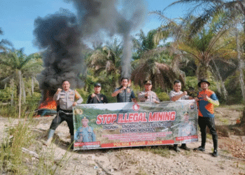 Tambang Emas Ilegal di Solok Selatan Digerebek Polisi, Pelaku Kabur Sebelum Ditangkap