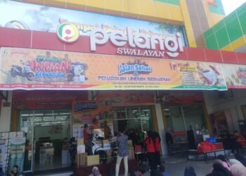 Rayakan Loyalitas Konsumen, Pelangi Swalayan di Kota Padang Gelar Jalan Santai dan Doorprize Menarik