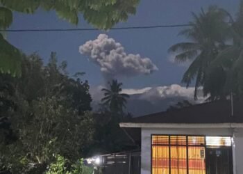 Gunung Marapi Kembali Erupsi, Warga Dikejutkan Dentuman Tengah Malam