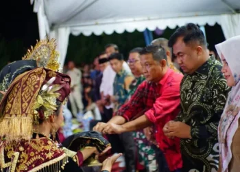 Ketua DPRD Dharmasraya Ikut Meriahkan Malam Resepsi HUT ke-21 Kabupaten Dharmasraya