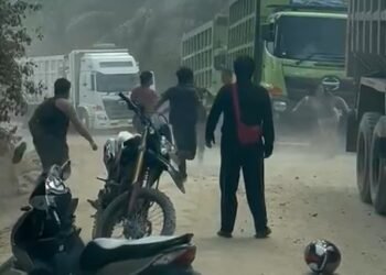 Video: Detik-Detik Sopir Truk Asal Dharmasraya Jadi Korban Penusukan di Jambi
