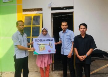 Berkat UPZ Baznas PT Semen Padang, Novrida Tempati Rumah Layak Huni