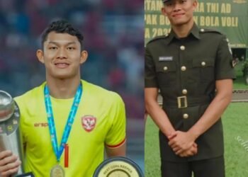 Ikram Al Ghifari, Kiper Timnas U-20 Asal Pesisir Selatan Resmi Jadi Anggota TNI