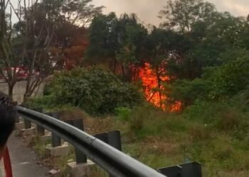 BREAKING NEWS: Mobil Terjun ke Jurang Sitinjau Lauik, Langsung Terbakar