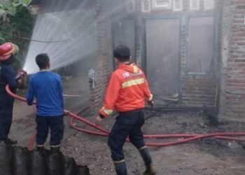 Rumah Lansia di Pariaman Ludes Terbakar, Diduga Korsleting Listrik