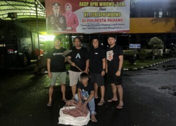 Pemuda di Padang Ditangkap Polisi karena Curi Kabel Tower Telekomunikasi