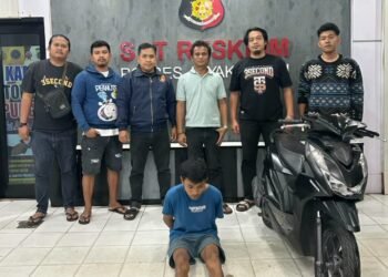 Polisi Tangkap Dua Pemuda Usai Curi Motor di Payakumbuh