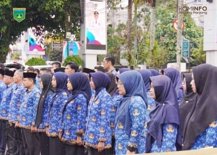 ASN Pemko Padang Panjang. (Dok: Diskominfo Padang Panjang).