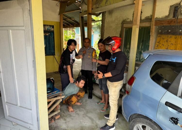 Satresnarkoba Polres Padang Panjang  menangkap residivis narkotika jenis sabu.