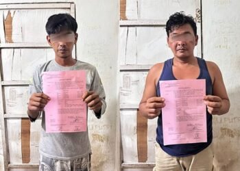 Diduga Curi TBS Sawit, 2 Warga Dharmasraya Ditangkap, Terancam Penjara di Atas 5 Tahun