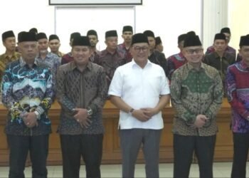 Wako Ramlan Nurmatias Kukuhkan Pengurus LPTQ Bukittinggi Periode 2025–2030