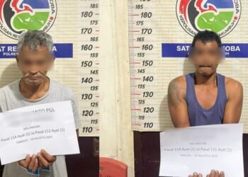 2 Terduga Pengedar Sabu-Sabu Asal Tanah Datar Ditangkap di Payakumbuh