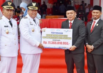 Pemko Pariaman Terima Deviden Rp11,3 Miliar dari Bank Nagari