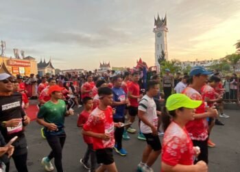 Wartawan Dibatasi Saat Liputan Police Women Run di Bukittinggi, Panitia Diduga Diskriminatif