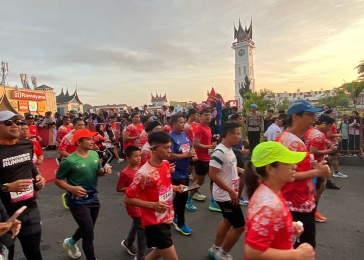 Acara Police Women Run di Bukittinggi, Minggu (10/8)