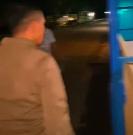 Tangkap layar video razia Satpol PP Pesisir Selatan