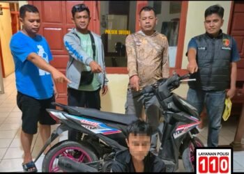 Curi Motor Saat Dini Hari, Pemuda di Pesisir Selatan Diringkus Polisi