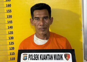 Geger Suami Pukuli Istri Pakai Balok Kayu di Jalanan