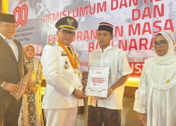 422 Narapidana di Lapas Bukittinggi Terima Remisi Umum HUT ke-80 RI, 3 Orang Langsung Bebas